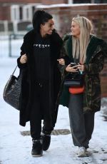 KERY KATONA and KATIE PRICE Arrives Back into Warrington After a Few Days Partying in London 01/11/2025