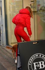 KIMBERLEY GARNER Out and About in London 01/13/2025