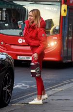 KIMBERLEY GARNER Out and About in London 01/13/2025