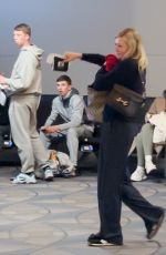 KIRSTEN DUNST Arrives at LAX Airport 01/21/2025