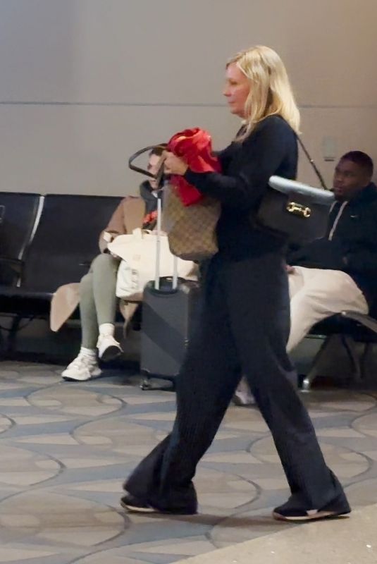 KIRSTEN DUNST Arrives at LAX Airport 01/21/2025