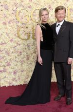 KIRSTEN DUNST at 82nd Annual Golden Globes Awards in Beverly Hills 01/05/2025