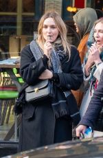 KIRSTY GALLACHER  Out for Lunch with Friends at Soho House 01/23/2025