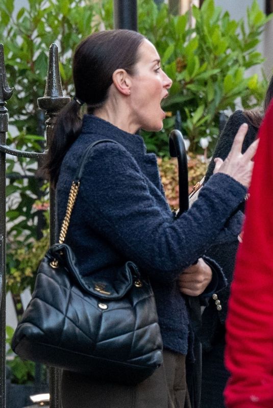 KIRSTY GALLACHER  Out for Lunch with Friends at Soho House 01/23/2025