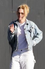 KRISTEN STEWART and DYLAN MEYER Out and About in Los Angeles 01/12/2025