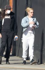 KRISTEN STEWART and DYLAN MEYER Out and About in Los Angeles 01/12/2025