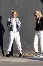 KRISTEN STEWART and DYLAN MEYER Out and About in Los Angeles 01/12/2025