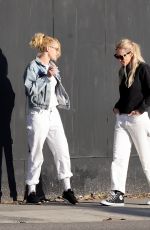 KRISTEN STEWART and DYLAN MEYER Out and About in Los Angeles 01/12/2025