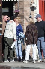 KRISTEN STEWART and DYLAN MEYER Out for Lunch with Friends in Los Feliz 01/18/2025