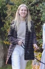 KRISTEN STEWART and DYLAN MEYER Take Their Dog for a Walk in Los Angeles 01/25/2025