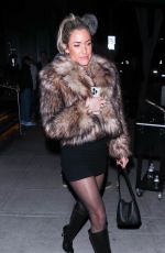 KRISTIN CAVALLARI Leaves Steak 48 in Beverly Hills 01/24/2025