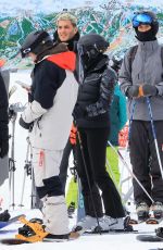 KYLIE and KENDALL JENNER and HAILEY and Justin BIEBER at Snowmass Village in Aspen 01/18/2025