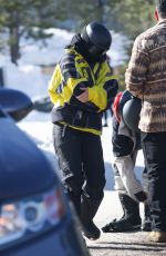 KYLIE and KENDALL JENNER Enjoy a Family Skiing Day in Aspen 01/18/2025