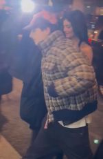 KYLIE JENNER and Timothee Chalamet Arrives for Dinner at Bar des Pres A Cyril Lignac Restaurant in Paris 01/15/2025