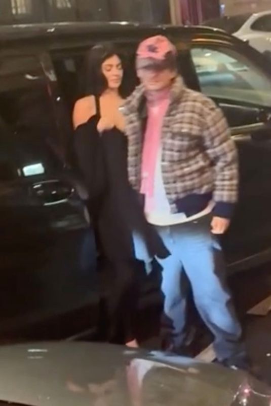 KYLIE JENNER and Timothee Chalamet Arrives for Dinner at Bar des Pres A Cyril Lignac Restaurant in Paris 01/15/2025