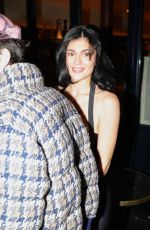 KYLIE JENNER and Timothee Chalamet Out for Dinner in Paris 01/15/2025