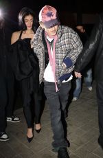 KYLIE JENNER and Timothee Chalamet Out for Dinner in Paris 01/15/2025