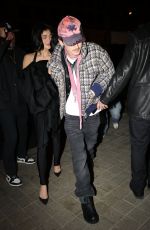 KYLIE JENNER and Timothee Chalamet Out for Dinner in Paris 01/15/2025