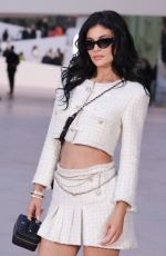 KYLIE JENNER Arrives at Chanel Women