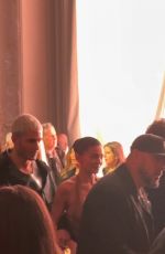 KYLIE JENNER Arrives at Jean Paul Gaultier Haute Couture Spring-Summer 2025 Show in Paris 01/29/2025