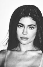 KYLIE JENNER for Kylie Cosmetics Powder Foundation Campaign 2024