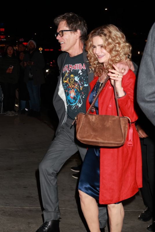 KYRA SEDGWICK Arrives at Vanity Fair & Amazon MGM Studios Party in Los Angeles 01/04/2025