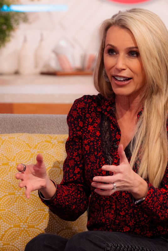 LARA LEWINGTON at Lorraine TV Show in London 01/17/2025