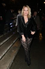LAURA HAMILTON Arrives at Cirque du Soleil Corteo Premiere in London 01/15/2025