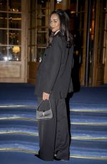 LAURA HARRIER Arrives at Her Hotel in Paris 01/28/2025