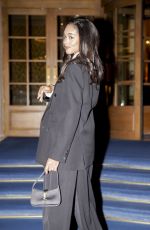LAURA HARRIER Arrives at Her Hotel in Paris 01/28/2025