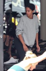 LAURA HARRIER Enjoyed a Pilates Class in Los Feliz 01/22/2025