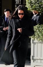 LAURA HARRIER Leaves Her Hotel During Paris Fashion Week 01/27/2025