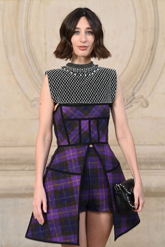 LAURA JACKSON at Christian Dior Haute Couture Show at Paris Fashion Week 01/27/2025