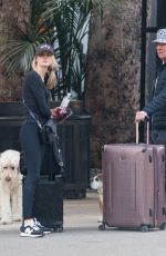 LAURA SAVOIE and Dennis Quaid Face Full Capacity at a Hotel as They Seek Refuge Amid Los Angeles Wildfires 01/09/2025