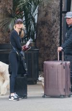 LAURA SAVOIE and Dennis Quaid Face Full Capacity at a Hotel as They Seek Refuge Amid Los Angeles Wildfires 01/09/2025