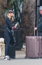LAURA SAVOIE and Dennis Quaid Face Full Capacity at a Hotel as They Seek Refuge Amid Los Angeles Wildfires 01/09/2025
