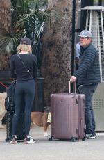 LAURA SAVOIE and Dennis Quaid Face Full Capacity at a Hotel as They Seek Refuge Amid Los Angeles Wildfires 01/09/2025