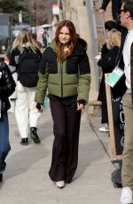 LAUREN GRAHAM and AISLING FRANCOISI Out at Sundance Film Festival in Park City 01/24/2025