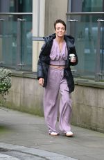 LAUREN OAKLEY Out in Sheffield Ahead of Strictly Come Dancing Live Tour 01/21/2025