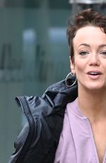 LAUREN OAKLEY Out in Sheffield Ahead of Strictly Come Dancing Live Tour 01/21/2025