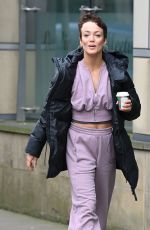 LAUREN OAKLEY Out in Sheffield Ahead of Strictly Come Dancing Live Tour 01/21/2025