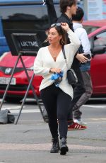 LAURYN GOODMAN on a Coffee Run After Kyle Walker