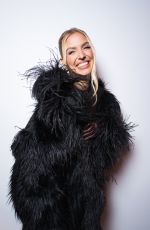 LEONIE HANNE Arrives at Elie Saab Haute Couture SS25 Show at Palais de Tokyo in Paris 01/29/2025
