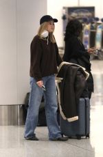 LILI REINHART Arrives at Airport in Los Angeles 01/28/2025