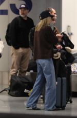 LILI REINHART Arrives at Airport in Los Angeles 01/28/2025