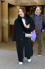 LILI TAYLOR Leaves NBC Rockefeller Studios in New York City 01/14/2025