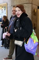LILI TAYLOR Leaves NBC Rockefeller Studios in New York City 01/14/2025
