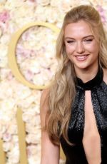 LILLY KRUG at 82nd Annual Golden Globes Awards in Beverly Hills 01/05/2025