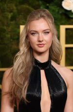 LILLY KRUG at 82nd Annual Golden Globes Awards in Beverly Hills 01/05/2025