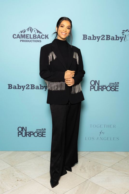 LILLY SINGH at TOGETHER FOR LA | Proceeds Benefiting Baby2Baby Fundraiser Event at Hotel Bel-Air in Los Angeles 012/26/2025